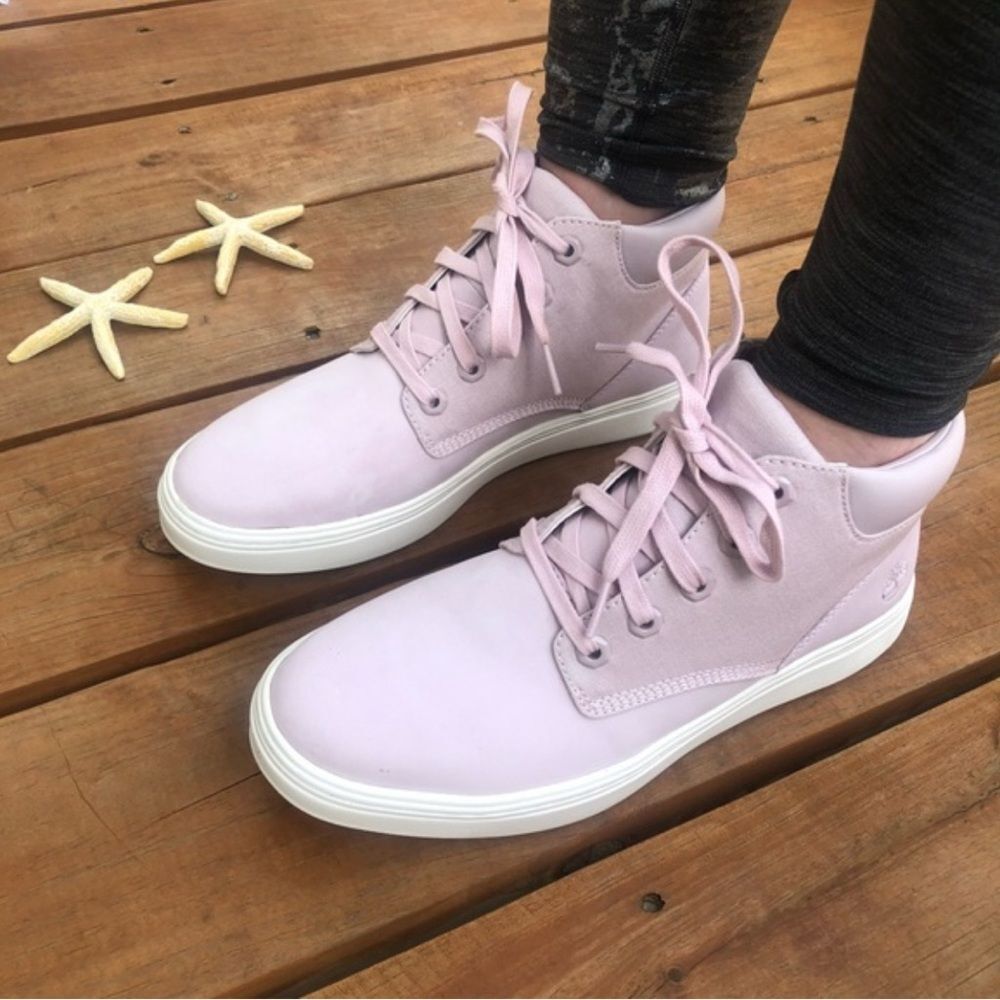 * Timberland Women's Blush High-Top Sneakers